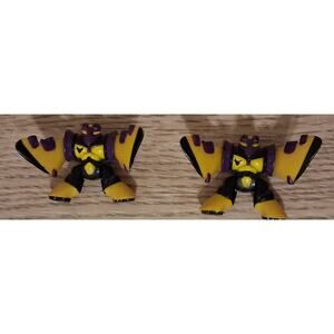 Lot Of 2 Micro Machines Z-Bots SKYVIPER Action Figure Burger King Toy Vntg 1993